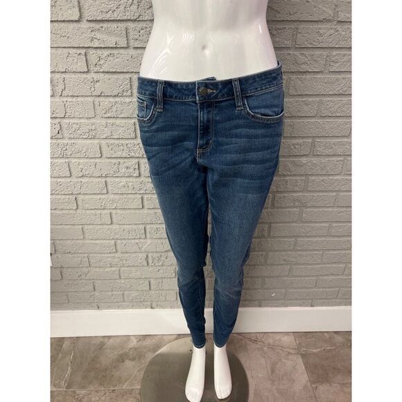 ANA Women Blue Stretch Jegging Size 10 - Picture 1 of 6